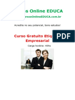 Curso de Etiqueta