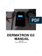 Manual Dematron G3