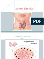 Evaluación Tiroidea - Hipertiroidismo