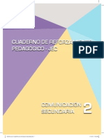 Comunicación Secundaria 2. Cuaderno de reforzamiento pedagógico - JEC.pdf