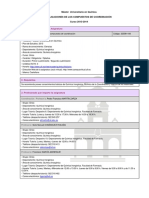 Datos Descriptivos de La Asignatura