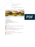 Hamburguesas de Lentejas