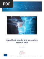 Algorithms - Key Size and Parameters Report - 2014 PDF