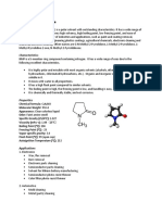 N-Methyl-2-Pyrrolidone: Characteristics