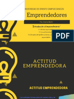 Actitud Emprendedora