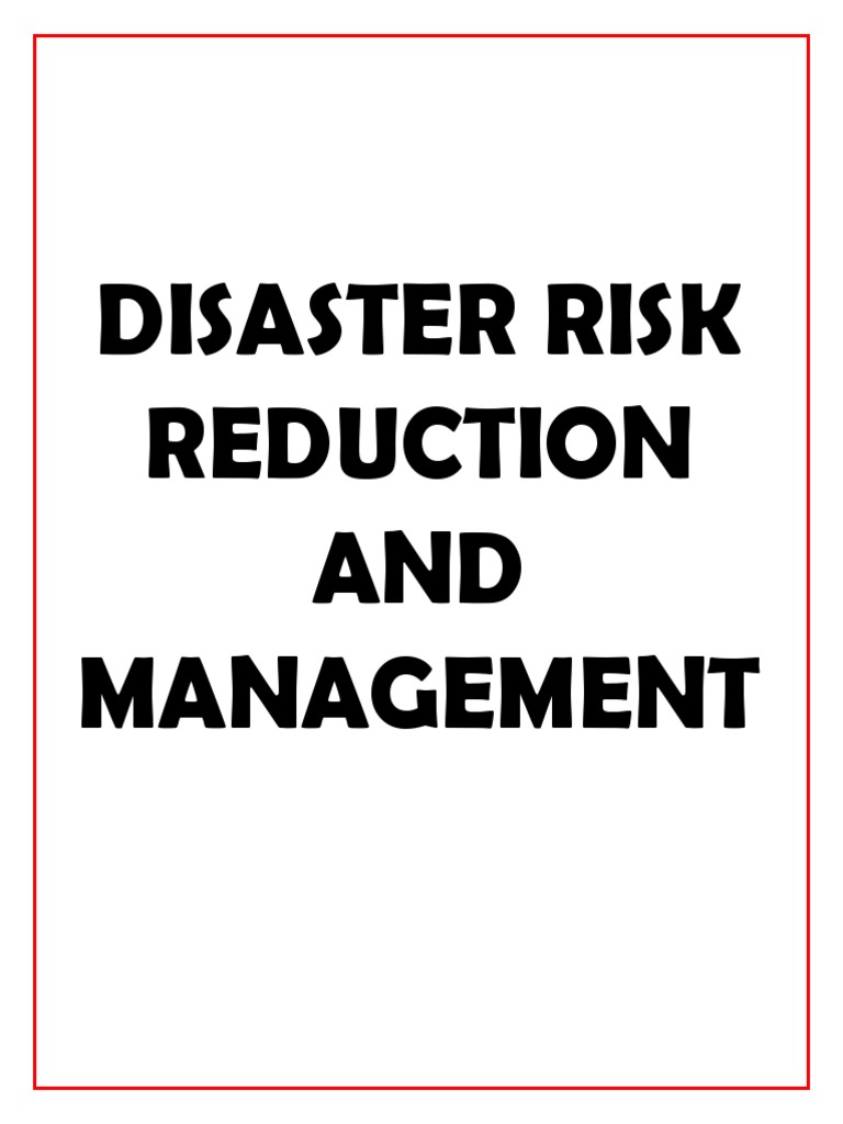 DRRM Plan | PDF