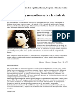 Miguel Grau y Su Emotiva Carta PDF