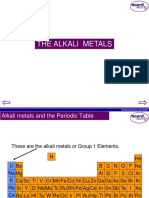 The Alkali Metals: © Boardworks LTD 2005