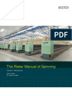 The Rieter Manual of Spinning