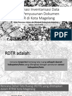 Optimalisasi Koordinasi Pengumpulan Data Untuk Penyusunan RDTR Di