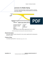 Exercise 4.2: Compression of A Rubber Spring: Model Information