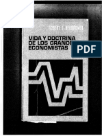 Vida y Doctrina de Grandes Economistas Robert L Heilbroner Cap I y II PDF