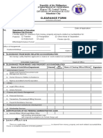 CS Form No.7Clearance