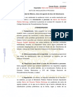 vinculación a proceso PDF