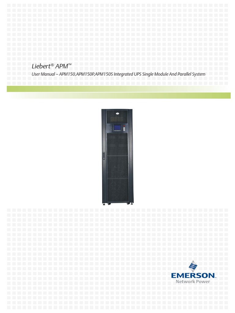 Manual Book UPS Lieber T APM 150 | PDF | Power Inverter | Rectifier