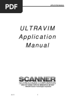 Ultravim Application Manual