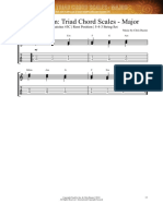 CB - Guitar Gym - Triad Chord Scales - C Major 543 Root Pos PDF