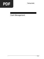 Cash Management: Training Guide