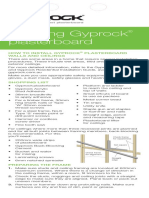 Installing Gyprock Plasterboard: How To Install Gyprock Plasterboard Walls and Ceilings