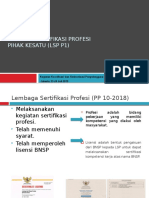 Pembentukan LSP P1.2019