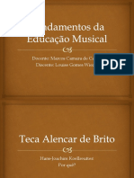 Fundamentos Da Educação Musical