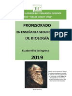Cuadernillo de Biología 2019