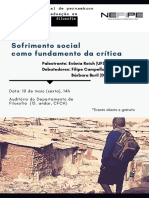 Sofrimento Social Como Fundamento de Críticas