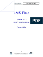 LMS Plus V7 Fault Code Manual
