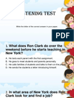 Ron Clark Listening Test2