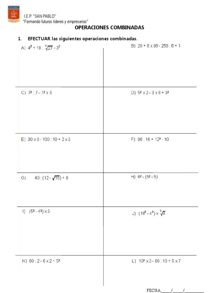 14-operaciones-combinadas-cuarto-de-primaria-pdf