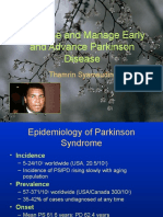 Diagnose and Manage Early and Advance Parkinson Disease: Thamrin Syamsudin