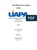 Tarea 1 de Psicologia Del Desarrollo II