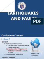 Earthquakes and Faults