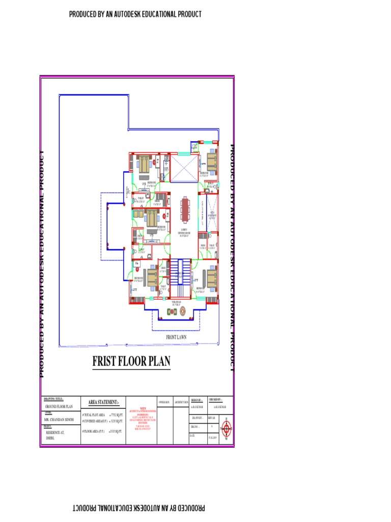 Residence Ground Floor Plan Layout | PDF | Brisbane | Buildings And ...
