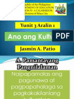 AP 3rd Lc01 Yunit 3 Aralin 01 Kultura