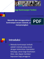 Teknologi Kontrasepsi Terkini PDF