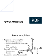 Power Amplifiers and Switching Amplifiers