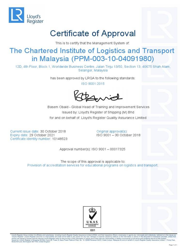 ISO Certificate PDF | PDF | Iso 9000 | Government