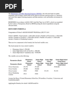 MOOE Allocation Computation Guide | PDF