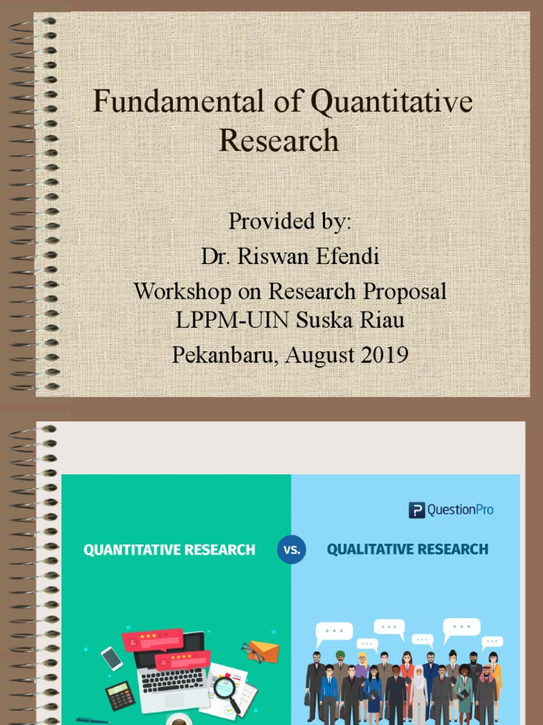 Fundamentals of Quantitative Research | PDF | Experiment | Statistics