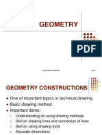 Geometry: Engineering Drawing Slide 1