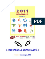 Horoscopo 2011 Predicciones Semanales