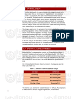 Electrical Safety and Disaster Management: Voltage