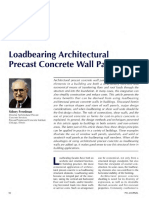 Load Bearing RCC Precast Wall Design and Details