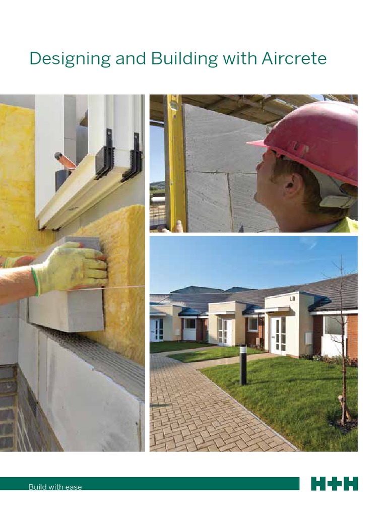 Aircrete Design and Construction Guide | PDF | Masonry | Civil Engineering