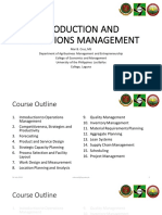 Production and Operations Management