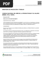 El Gobierno convocó al Consejo del Salario