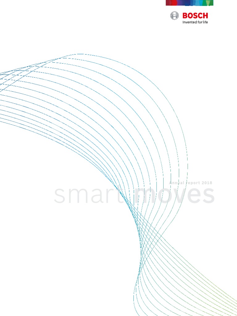 Bosch Annual Report 2018 Pdf Business Technology