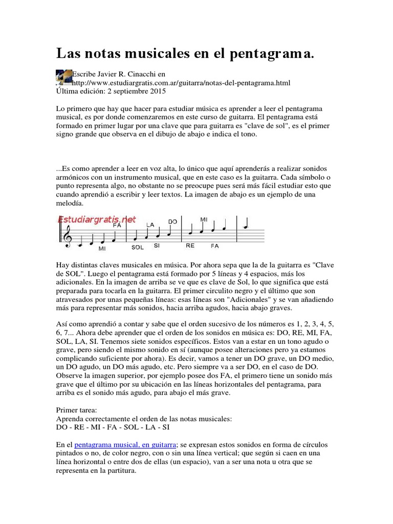 Vanesa Cordantonopulos Curso Completo De Teoría De La Música Solfeo | PDF | Clave | Musicología