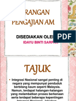 Integrasi Nasional Karangan 17 Idayu